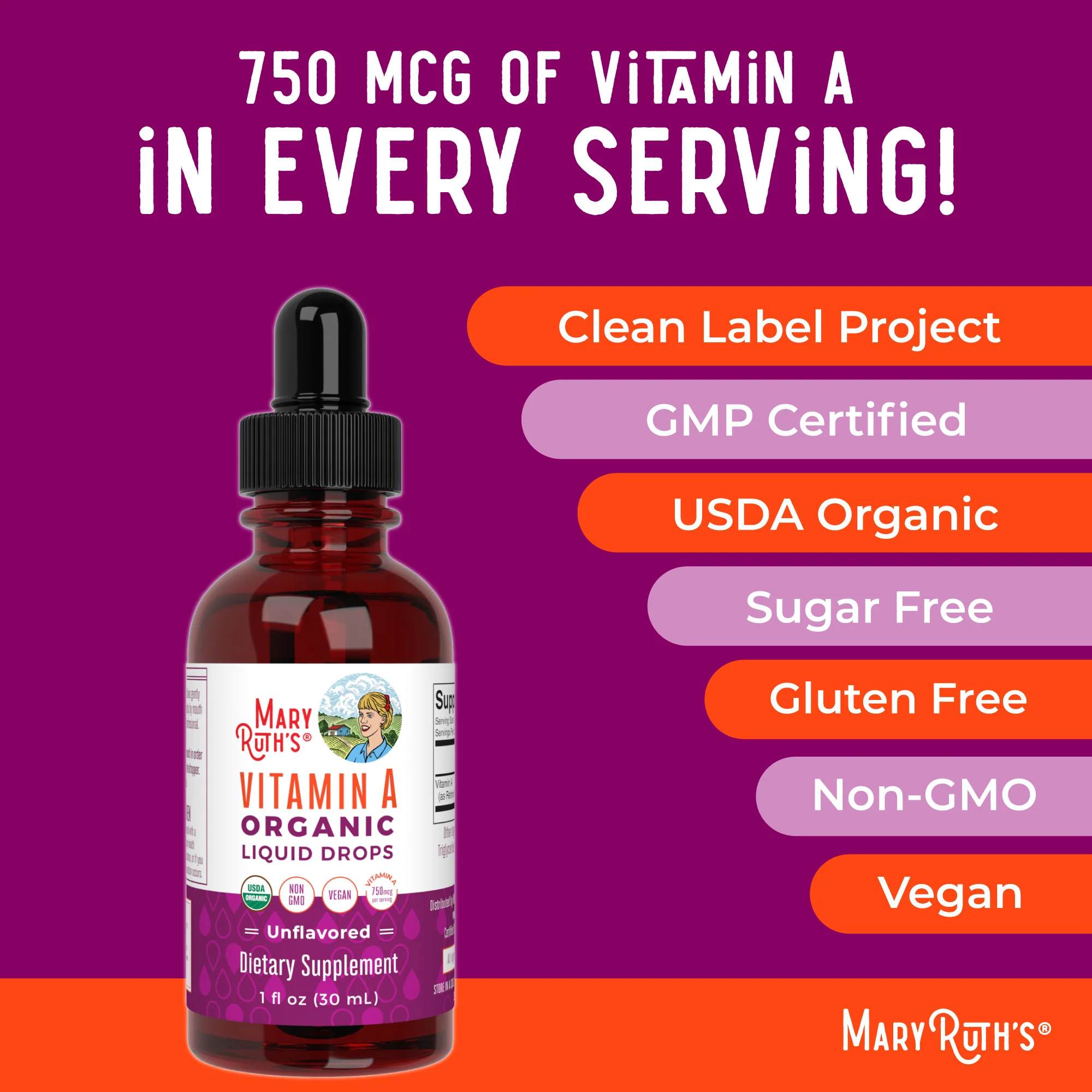 Vitamin A Organic Liquid Drops - Image 7
