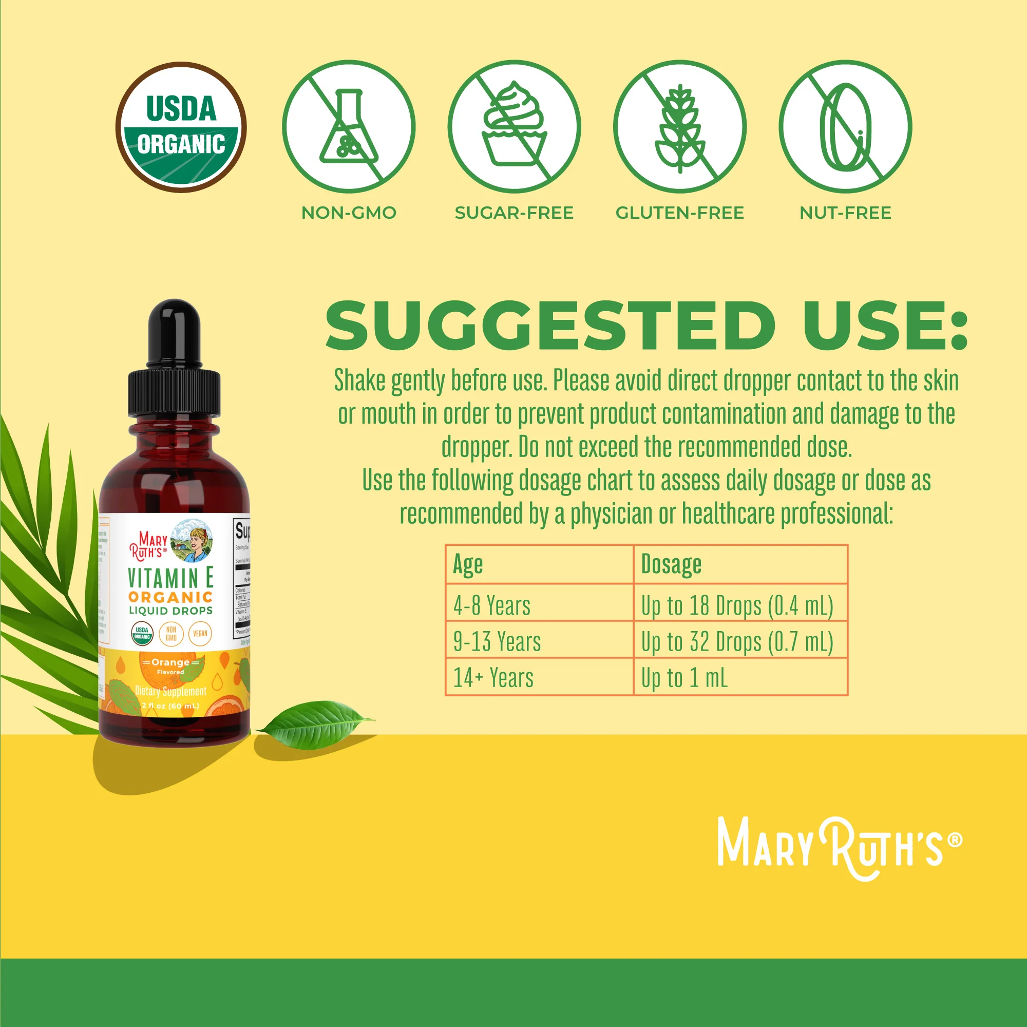 Vitamin E Organic Liquid Drops - Image 3